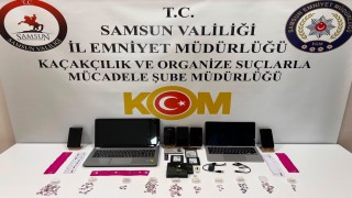 Samsunda açık SİM kart operasyonu: 263 açık hat ele geçirildi