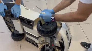 Samsunda akülü çocuk aracının tekerleğine zulalanmış 705 gram metamfetamin ele geçirildi