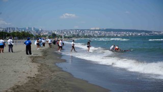 Samsun'da Deniz Küreği Türkiye Şampiyonası başladı