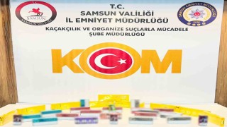 Samsun'da kaçak tütün ve elektronik sigara operasyonu