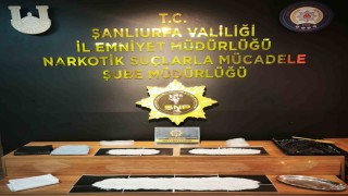 Şanlıurfada 3 kilo uyuşturucu ele geçirildi