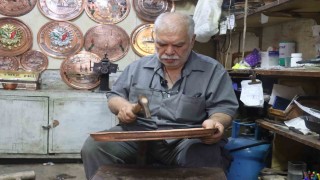 Şanlıurfada bakırcılık mesleği yaşatılıyor