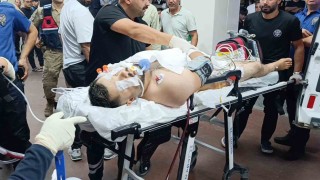 Şanlıurfada hastane bahçesinde silahlı saldırı: 1i çocuk 2 yaralı