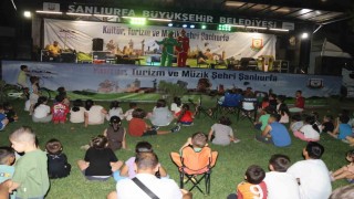 Şanlıurfada müzik ve eğlence dolu gece