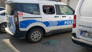 Şanlıurfada polis aracına zarar veren zanlı tutuklandı