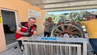 Sarıgölde ilaçlama makineleri için test istasyonu kuruldu