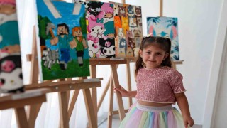 Sayılarla Tuval Boyama Atölyesi Mini Sergi ile tamamlandı