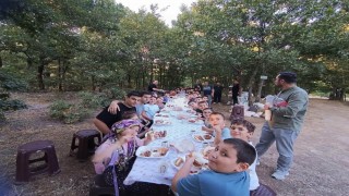 Sebeplide Yaz Kuran kursu öğrencileri piknikte buluştu