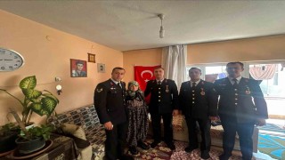 Şehit ailesine vefa ziyareti