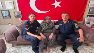 Şehit ailesine vefa ziyareti