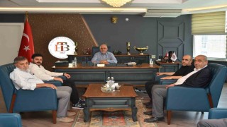 Şenol Arslan, Başkan Dumandağ ile bir araya geldi