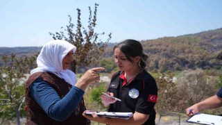 Seydikemerde yangın sonrası Muğla Büyükşehir ekiplerinden seferberlik