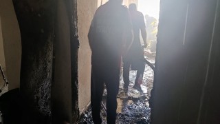 Siirtte kız yurdunda yangın: 1 yaralı