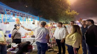 Simav Kaymakamı Karaloğlundan 93. Simav Panayırına ziyaret