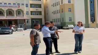 Simavda eğitim yatırımları yerinde incelendi