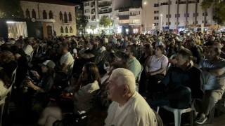 Sinopta açık hava konseri ve sinema gösterimi