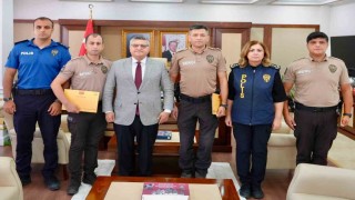 Sinopta başarılı bekçilere ödül