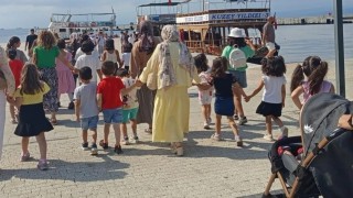 Sinopta devlet korumasındaki çocuklara özel etkinlik