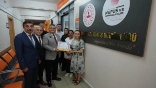 Sinopta rekor memnuniyet getiren kamu personeli ödüllendirildi