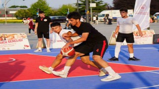 Sokak basketbolunun kalbi Samsunda atıyor