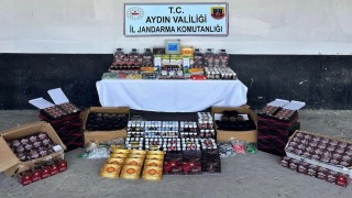 Sökede kaçak alkol operasyonu: 2 gözaltı