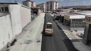 Sorgun Sanayi Sitesinde asfalt hamlesi: Yollar yenileniyor