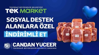 Sosyal destek alanlara özel indirimli et