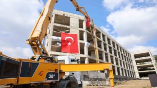 Spor Bilimleri Fakültesinin inşaat çalışmalarına yeniden başlandı