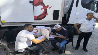 Şuhutta kan bağışı kampanyası yoğun ilgi gördü