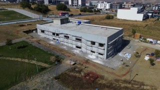 Süleymanpaşada gündüz bakımevi hızla yükseliyor