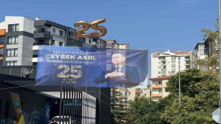 Talasta AK Partinin 25. Yıldönümünde coşkulu kutlama