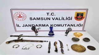 Tarihi eser operasyonu: Tarihi objeler ele geçirildi