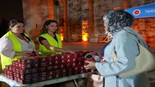 Tarsusta 16 camide kandil simidi ikram edildi