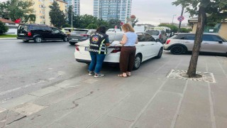 Tartıştığı sürücünün önünde ani fren yaparak gitmesini engelledi