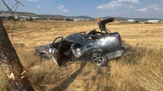 Tavşanlıda trafik kazası 1 yaralı
