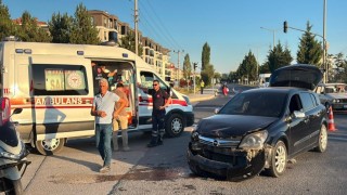 Tavşanlı'da trafik kazası, 1 yaralı