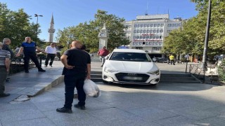 Tekirdağda hayrete düşüren kaza: Görenler dakikalarca bakakaldı