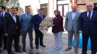 TİHEK Başkanı Şahin Bayburtta temaslarda bulundu