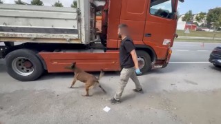 Tırın gizli bölmesinde 7 kilo metamfetamin ele geçirildi