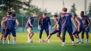 Trabzonspor, Ferencvaros maçı hazırlıklarını tamamlandı