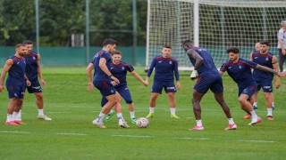 Trabzonspor, Ferencvaros maçına taktik çalıştı