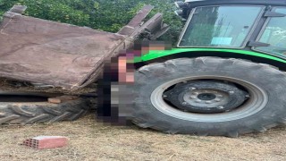 Traktör ile römork arasına sıkışan orman işçisi hayatını kaybetti
