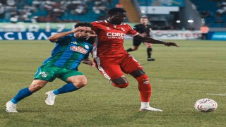 Trendyol Süper Lig: Çaykur Rizespor: 0 - Samsunspor: 1 (İlk yarı)