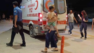 Tüfekten çıkan saçma baba ve 4 yaşındaki oğluna isabet etti