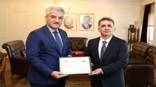 Tuğgeneral Mustafa Tetike başarı belgesi