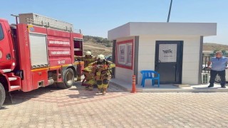 TÜİK Hatay Bölge Müdürlüğünde yangın eğitimi ve tahliye tatbikatı düzenlendi