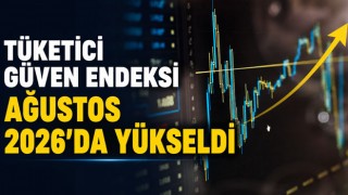 Tüketici Güven Endeksi Ağustos 2026'da Yükseldi