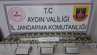 Tünelde kaçak makaron ele geçirildi