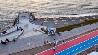 Turgutreis sahilinde Maviye Açılan Kapı dönemi