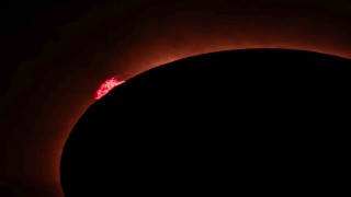 Türk astrofotoğrafçı güneş tutulmasını İspanyada görüntüledi